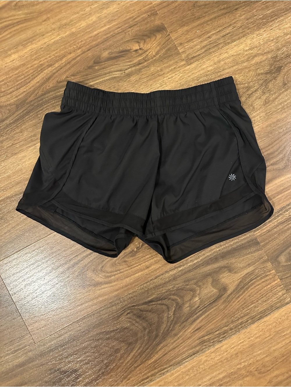 Athleta Black Women's Performance Running Shorts